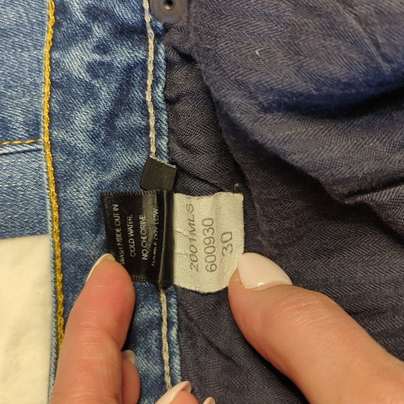 PARKER SMITH Skinny Denim Distressed Jeans Size 30 - Picture 10 of 10